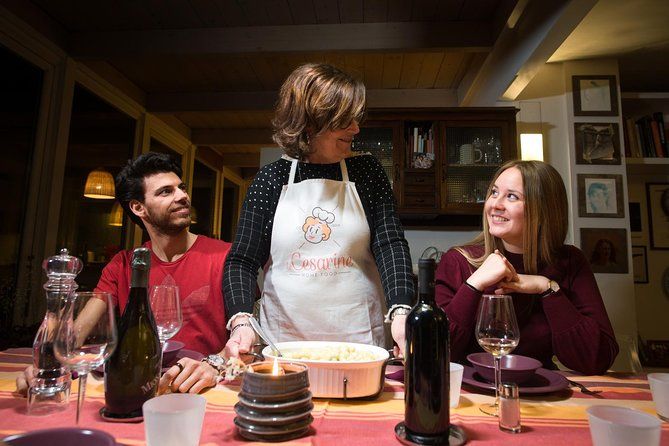 Dining experience at a local's home in Pontassieve with cooking demo