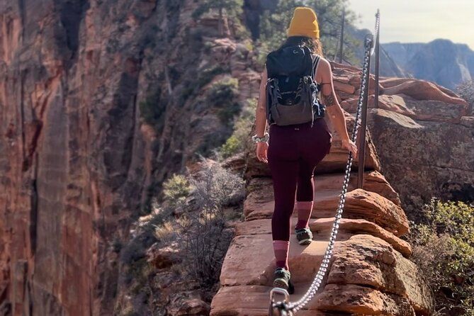 Zion National Park- Private Angels Landing Hike Permit Included