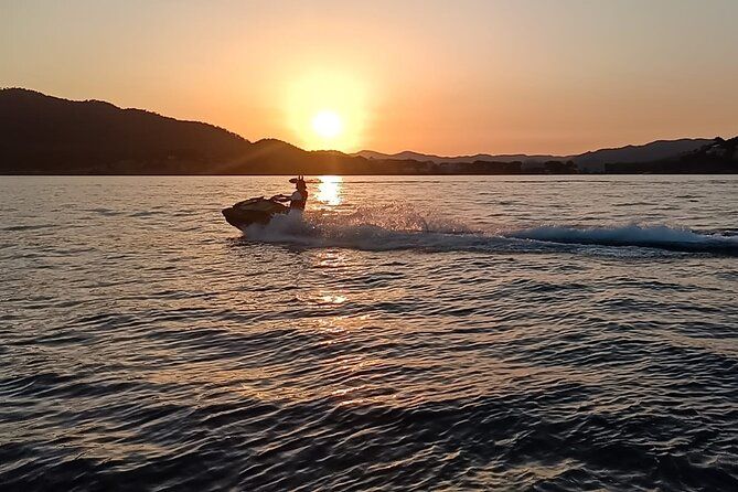 Jet Ski Tour at Sunset in Cala Millor