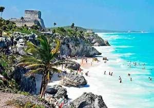 Explore the Tulum ruins, incredible cenotes and a famous sculpture.
