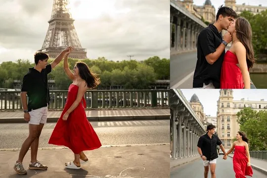 Photoshoot in Paris - Eiffel Tower