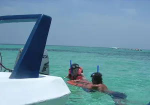 Speedboat tour in Cancun with snorkel and sightseeing in manglars