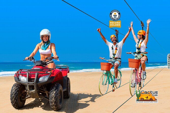 Beach ATV and Sky Bike Tour in Cabo