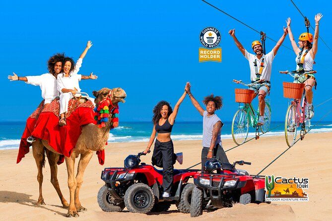 Beach ATV, Free Camel Ride, and Sky Bike Combo
