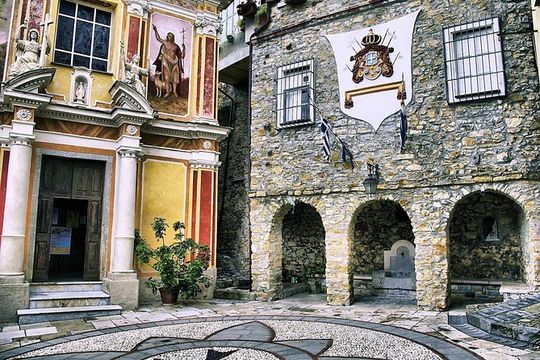Italian Riviera, open air market principality of "SEBORGA -private tour full day-