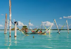 Kaan Luum Lagoon & 3 Cenotes from Cancun and Playa del Carmen