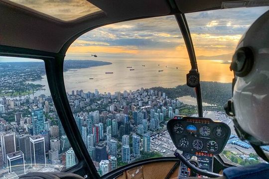 Helicopter Tour of Vancouver City (Depart SKY Hangar)