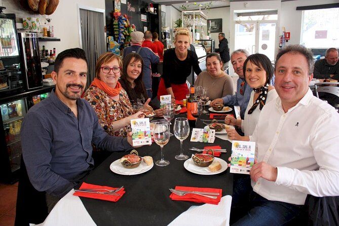 Tapas tasting with drinks at Santiago Old Town