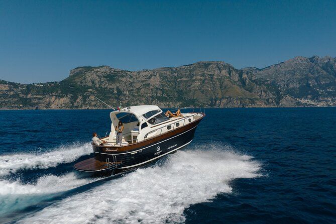 Private Capri Day Tour from Sorrento on a 38ft Motorboat