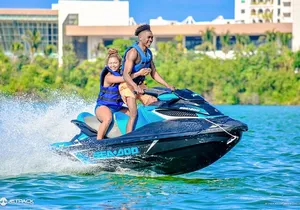 Drive over the mangrove on a WAVERUNNER in Cancun!