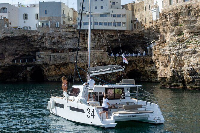 Half-Day Private Tour by Catamaran in Polignano a Mare