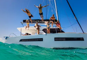 Tulum: Luxury Sail & Snorkel – All Inclusive 34' Catamaran