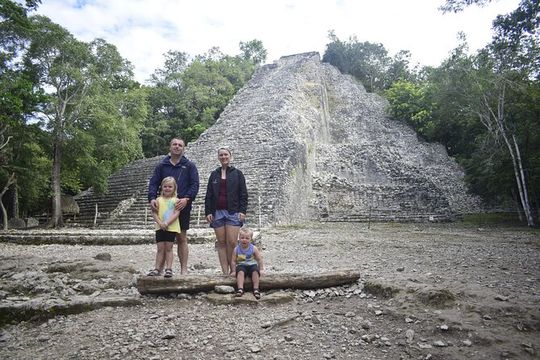Private Half Day Tour to Coba Archaeological Zone and Cenote