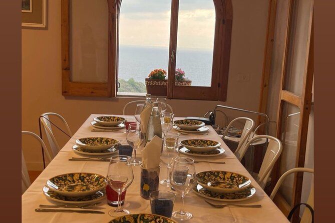 Dinner in a home restaurant with Chef Massimo in Taormina