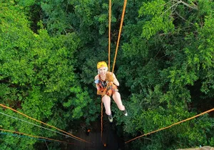 Snorkel, Ziplines & Rappelling - Extreme Adventure from Riviera Maya