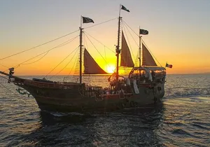 Pirate Ship Tour by day or night! Meals and Drinks included!