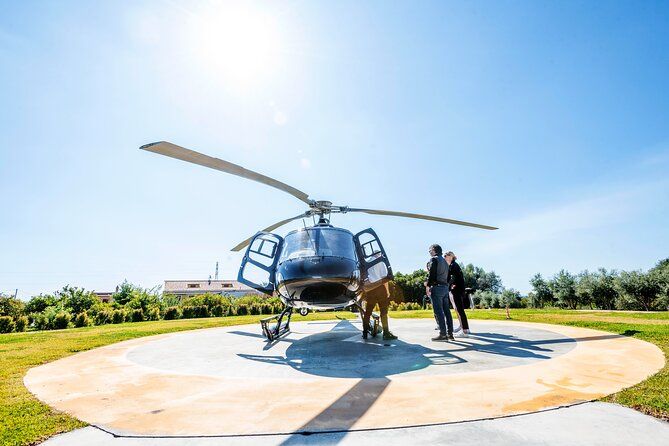 30 minutes Etna volcano private helicopter tour from Fiumefreddo
