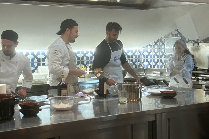 Cooking school in Sorrento with tastings of local olive oil
