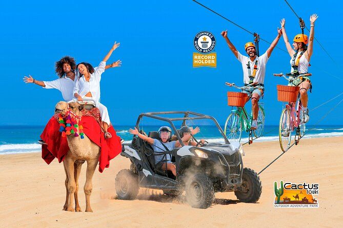 UTV Adventure with Free Camel Ride and Sky Bikes