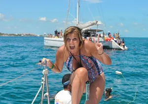 Private Catamaran Tour to Isla Mujeres with Snorkeling from Cancun