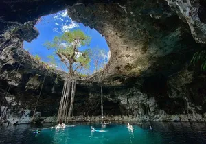 Chichen Itza, 2 sacred cenotes and Valladolid Town! Deluxe Tour & Round Trip