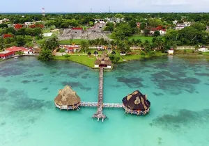 Amazing 7 Colors Lagoon at Bacalar Tour! Riviera Maya Round Transportation