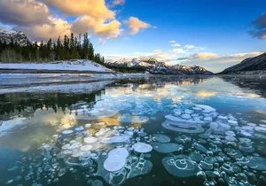 Icefields Parkway and Ice Bubbles of Abraham Lake Adventure
