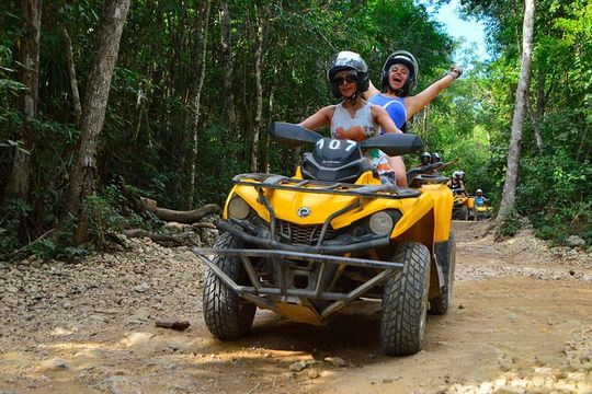 Riviera Maya Adrenaline Day: ATV, Cenote Cavern & Ziplines