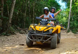 Riviera Maya Adrenaline Day: ATV, Cenote Cavern & Ziplines