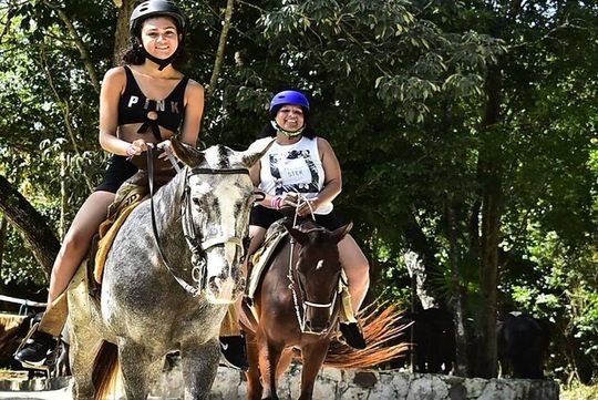 Extreme ATV, Ziplines, & Horseback Riding Half-Day Experience