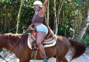 Horseback Ride, ATV's (Shared), Ziplines & Cenote Swim! From Cancun & Riviera