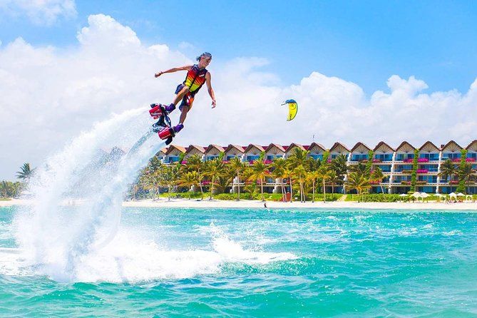Flyboard in Cancun! Activity with equipment and instructor