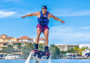 Extreme Flyboard activity in Cancun. Live the adrenaline with us!