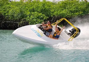Cancun Mangroves Tour with Shared Speed Boats Ride and Snorkelling