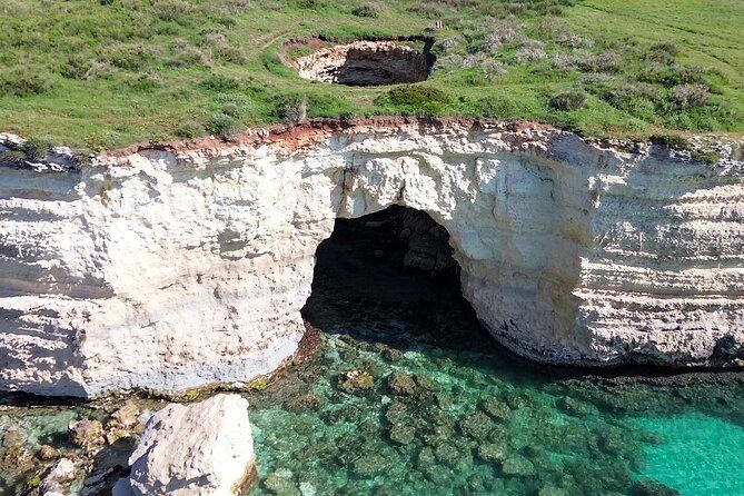 PRIVATE Tour from Otranto to Mulino d'Acqua Bay and Grotta Sfondata