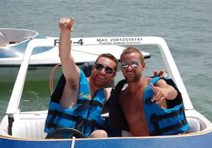 Cancun Adventure Speed Boat Jungle Tour with Transportation