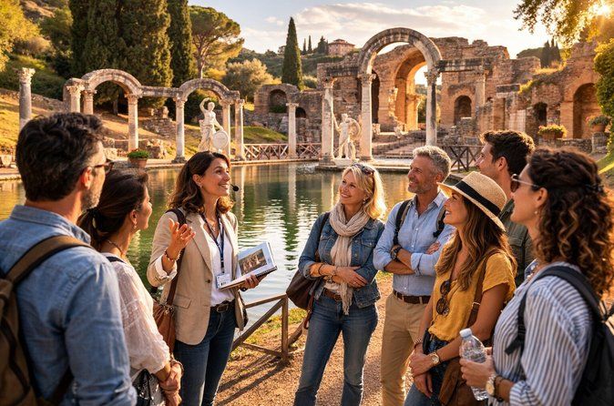 Tivoli Day Tour: Discover Hadrian's Villa and Villa d'Este