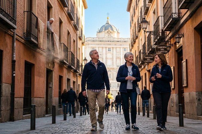 Madrid Royal Palace: Private Historic Walking Tour
