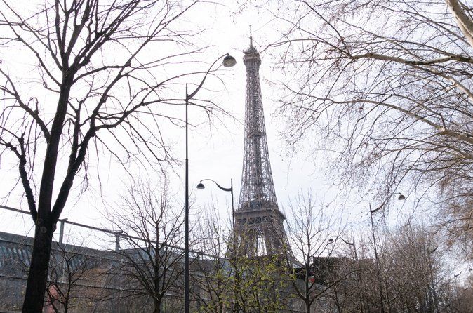 Ghost & Haunted Walking Tour in Eiffel Tower Exterior at Night