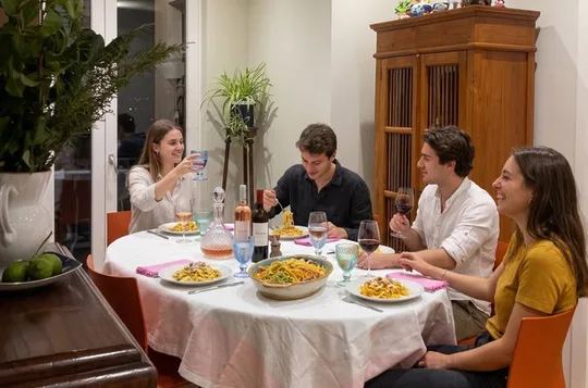 Bari Authentic Home Cooking Class with Wine & Local Recipes