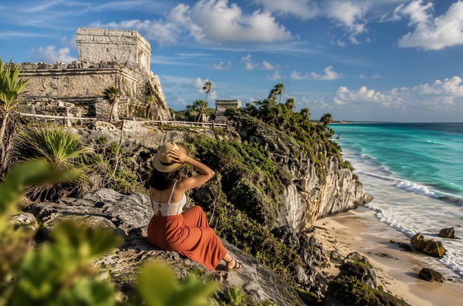 Tulum Ruins, Cobá Site, Cenote and Playa del Carmen, from Cancun