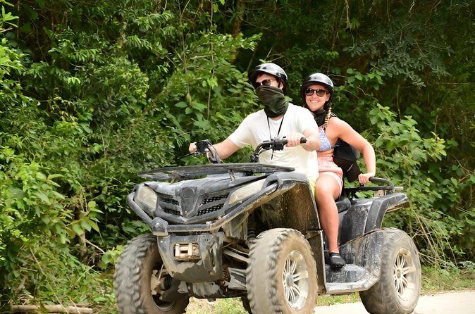 Maya Adrenaline: ATV, Ziplines & Cenote From Playa del Carmen.