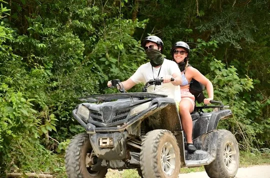 Maya Adrenaline: ATV, Ziplines & Cenote From Playa del Carmen.