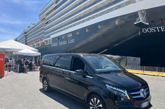 Private Luxury Transportation: Rome - Civitavecchia Cruise Port