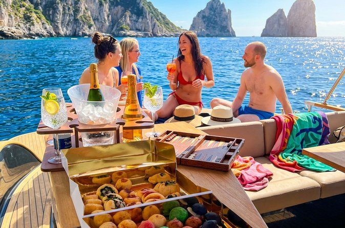 Capri in a Day All Inclusive Premium Boat Tour and City Visit