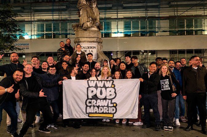 Madrid Pub Crawl: Club Entry, Bars & Shots