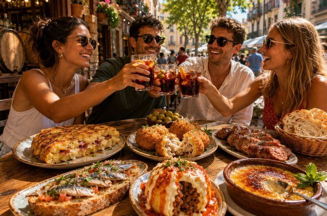 Gràcia Barcelona Tapas & Wine Tour (Full Meal)