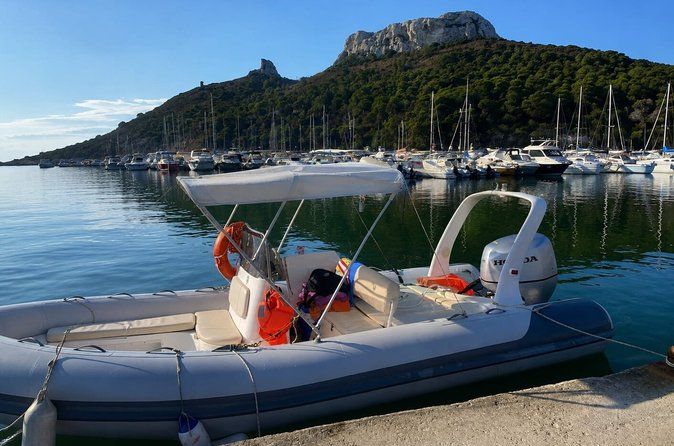 Cagliari Boat tour 5 stops, snorkeling, Sardinian aperitif included