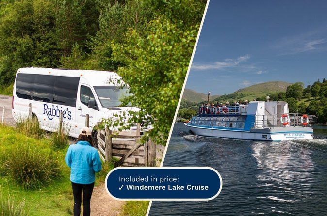 Windermere & Lake District Tour from Manchester Including Cruise
