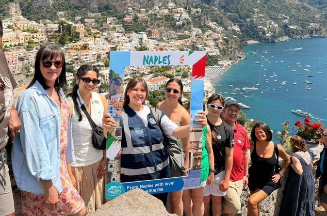 From Naples small group Sorrento Positano & Amalfi with boat tour